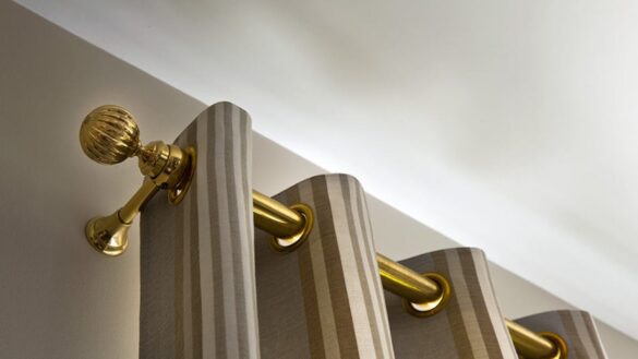 Step to making home made curtain rod